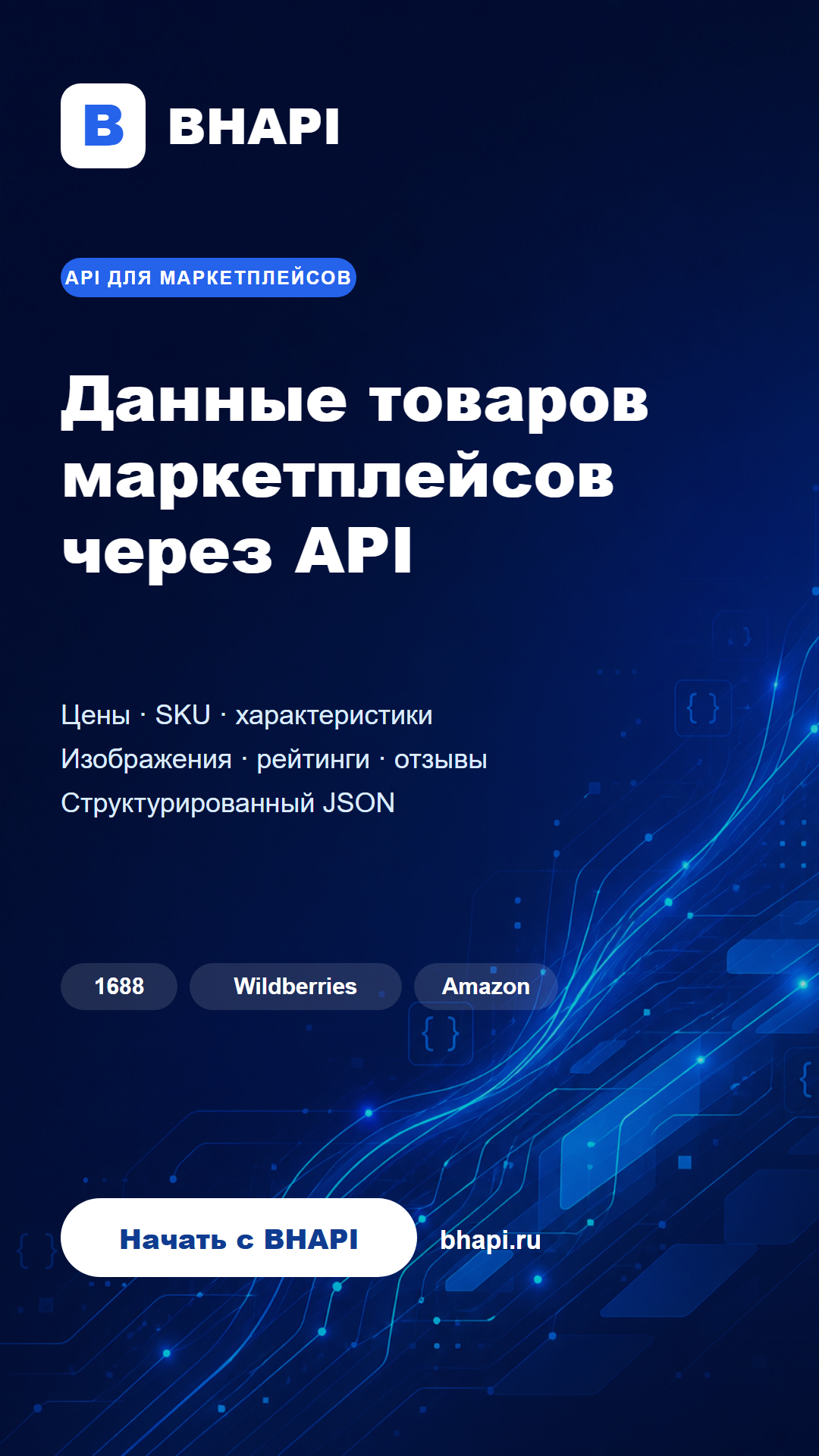 Пример публикации BHAPI для вертикального видео